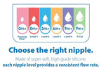 Dr. Brown's Natural Flow Level 2 Narrow Nipple - Set of 2 (3M+)