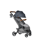 Ergobaby Metro+ Deluxe Compact Stroller - Lightweight, Travel Friendly with One Hand Fold, Near-Flat Recline, Adjustable Handlebar, Large Storage & Accessories Included, Birth to 4 Years