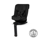 Silver Cross Motion 3 All Size 360° Baby Car Seat|Convertible Car Seat|AirTech Summer Removable & Leakproof Liner|EasyFit Sprung Safety Harness|3 Position Recline|0 M+|Upto 12Y  -  Iconic Black