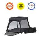 Silver Cross Slumber Carbon 3-in-1 Travel Cot - Carbon