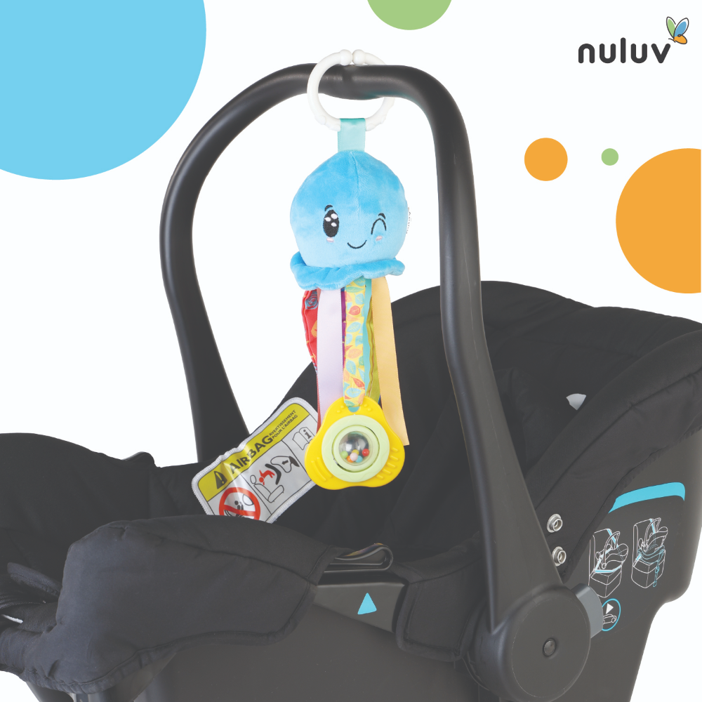 Nuluv Playtime Waves Octopus Teether