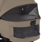 Silver Cross Nia World's Only Aircraft Cabin Approved Stroller in Both Seat & Carrycot Mode|Flat Recline|One Hand Fold|Lightweight & Travel Friendly|Self Standing|0 to 6M|Upto 9 Kg - Champagne