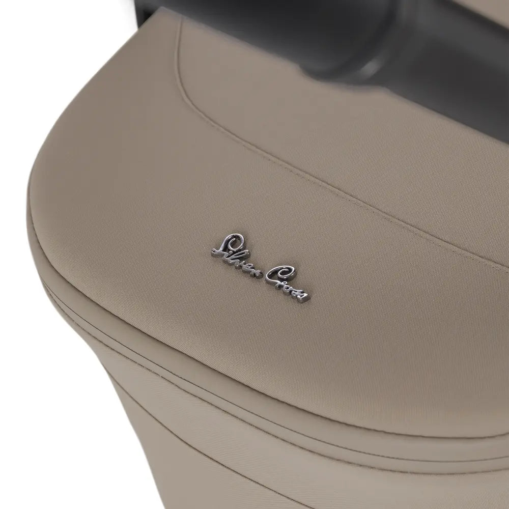 Silver Cross Nia World's Only Aircraft Cabin Approved Stroller in Both Seat & Carrycot Mode|Flat Recline|One Hand Fold|Lightweight & Travel Friendly|Self Standing|0 to 6M|Upto 9 Kg - Champagne