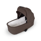 Silver Cross Nia World's Only Aircraft Cabin Approved Stroller in Both Seat & Carrycot Mode|Flat Recline|One Hand Fold|Lightweight & Travel Friendly|Self Standing|0 to 6M|Upto 9 Kg - Chocolate
