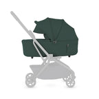 Silver Cross Nia World's Only Aircraft Cabin Approved Stroller in Both Seat & Carrycot Mode|Flat Recline|One Hand Fold|Lightweight & Travel Friendly|Self Standing|0 to 6M|Upto 9 Kg - Conifer