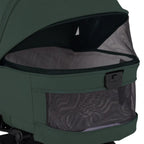 Silver Cross Nia World's Only Aircraft Cabin Approved Stroller in Both Seat & Carrycot Mode|Flat Recline|One Hand Fold|Lightweight & Travel Friendly|Self Standing|0 to 6M|Upto 9 Kg - Conifer