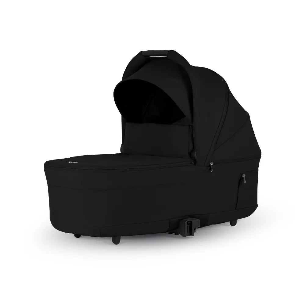 Silver Cross Nia World's Only Aircraft Cabin Approved Stroller in Both Seat & Carrycot Mode|Flat Recline|One Hand Fold|Lightweight & Travel Friendly|Self Standing|0 to 6M|Upto 9 Kg - Onyx