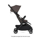 Silver Cross Nia World's Only Aircraft Cabin Approved Stroller in Both Seat & Carrycot Mode|Flat Recline|One Hand Fold|Lightweight & Travel Friendly|Self Standing|0 to 4Y|Upto 22 Kg - Chocolate