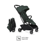 Silver Cross Nia World's Only Aircraft Cabin Approved Stroller in Both Seat & Carrycot Mode|Flat Recline|One Hand Fold|Lightweight & Travel Friendly|Self Standing|0 to 4Y|Upto 22 Kg - Conifer