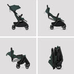 Silver Cross Nia World's Only Aircraft Cabin Approved Stroller in Both Seat & Carrycot Mode|Flat Recline|One Hand Fold|Lightweight & Travel Friendly|Self Standing|0 to 4Y|Upto 22 Kg - Conifer