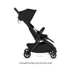 Silver Cross Nia World's Only Aircraft Cabin Approved Stroller in Both Seat & Carrycot Mode|Flat Recline|One Hand Fold|Lightweight & Travel Friendly|Self Standing|0 to 4Y|Upto 22 Kg - Onyx