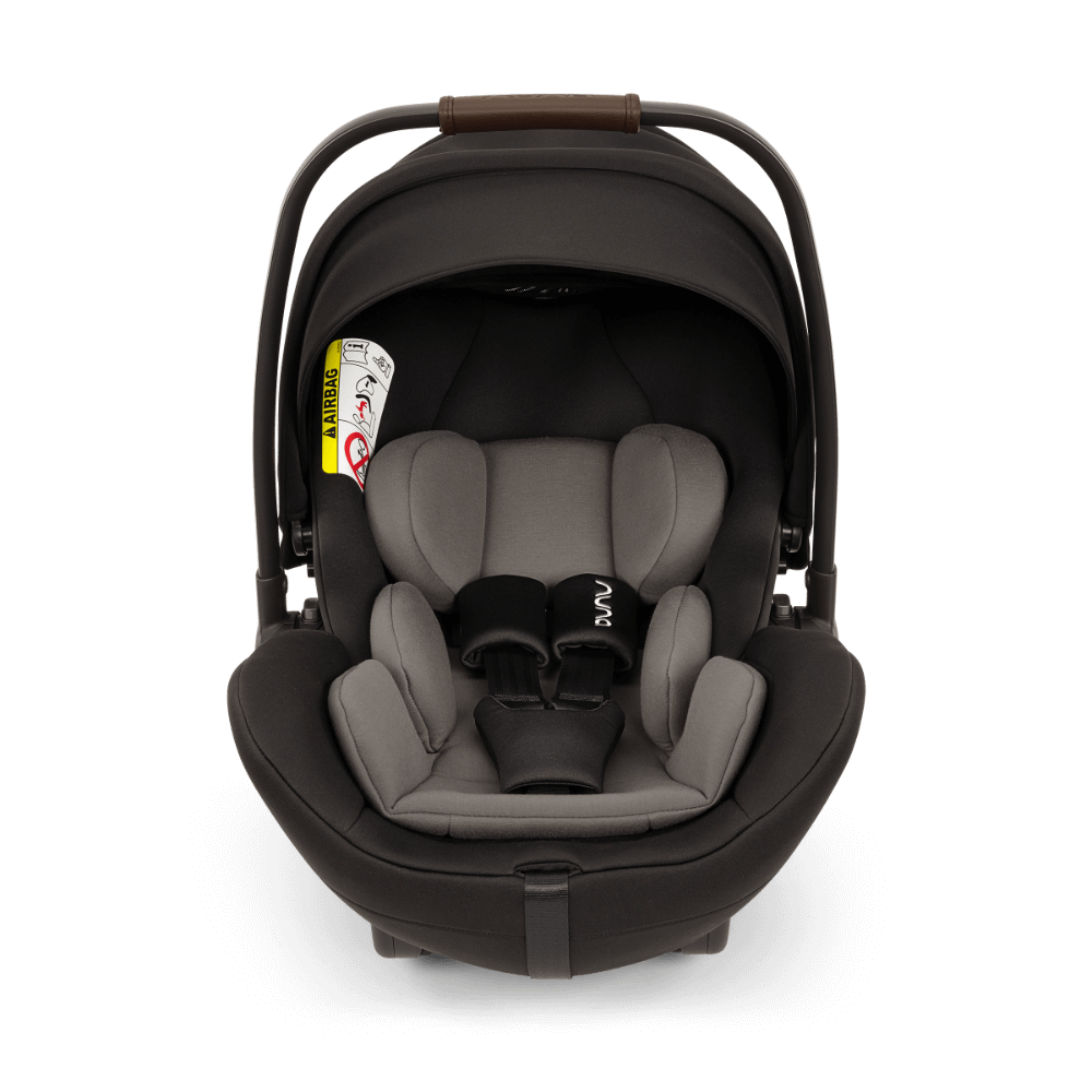Nuna Arra Flex Baby Car Seat-Rear Facing-Flat Recling Seat 157 Degrees-3 Positions Recline-10 Positions Adjustable Headrest-For 0 to 2Y (Upto 13 Kg)-Caviar