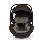 Nuna Arra Flex Baby Car Seat-Rear Facing-Flat Recling Seat 157 Degrees-3 Positions Recline-10 Positions Adjustable Headrest-For 0 to 2Y (Upto 13 Kg)-Caviar