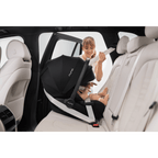 Nuna Arra Flex Baby Car Seat-Rear Facing-Flat Recling Seat 157 Degrees-3 Positions Recline-10 Positions Adjustable Headrest-For 0 to 2Y (Upto 13 Kg)-Caviar