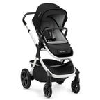 Nuna Demi Grow Baby Stroller - Converts to Double or Twin Stroller-Custom Dual Suspensions-Pram for 6M to 4Y (Upto 22 Kg) - Cyber