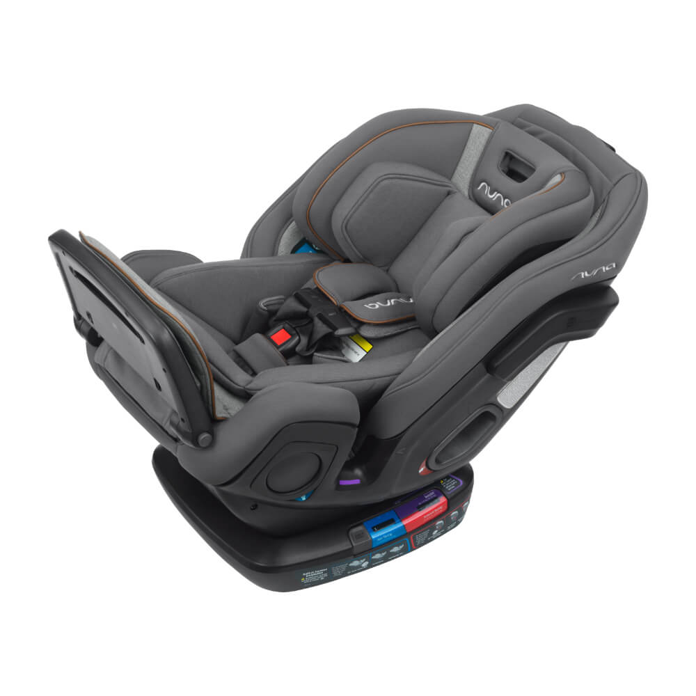 Nuna Exec-Baby Car Seat-Convertible (Front & Rear Facing)-Aeroflex Side Impact Protection System-For 0M+ (Upto 55Kg) - Granite