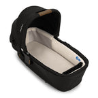 Nuna LYTL Baby Carry Cot|With Dream Drape & Ventilated Mesh Panel|Integrated Release Buttons|Compact & Flat Fold|Includes Rain Cover|Upto 9 Kg-Caviar