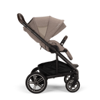Nuna Mixx Next Reversible Seat Stroller with Flat Recline|Height Adjustable Handle Bar|All Terrain|All Wheel Suspension|One Hand Fold|Rain Cover & Post Adaptors|0 to 4Y (Upto 22Kg) - Cedar