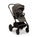Nuna Mixx Next Reversible Seat Stroller with Flat Recline|Height Adjustable Handle Bar|All Terrain|All Wheel Suspension|One Hand Fold|Rain Cover & Post Adaptors|0 to 4Y (Upto 22Kg) - Thunder