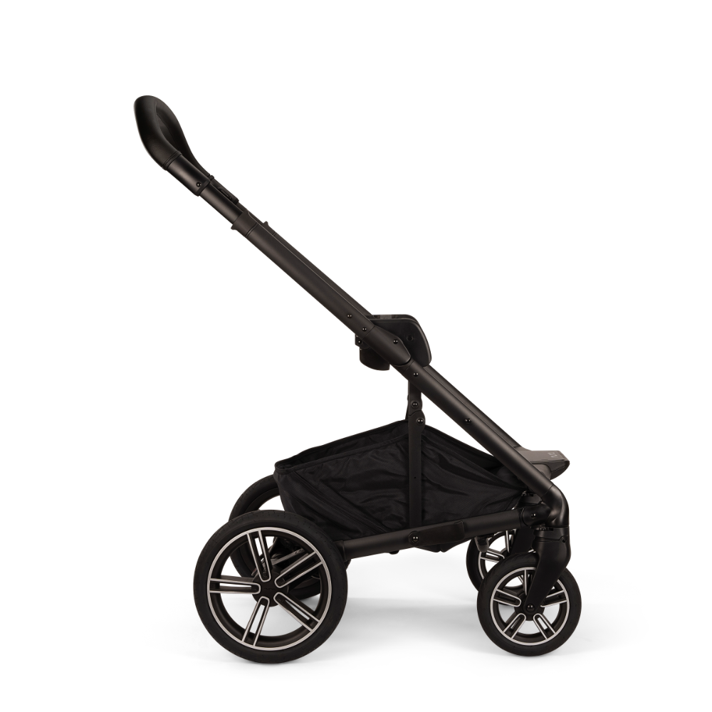 Nuna Mixx Next Reversible Seat Stroller with Flat Recline|Height Adjustable Handle Bar|All Terrain|All Wheel Suspension|One Hand Fold|Rain Cover & Post Adaptors|0 to 4Y (Upto 22Kg) - Thunder