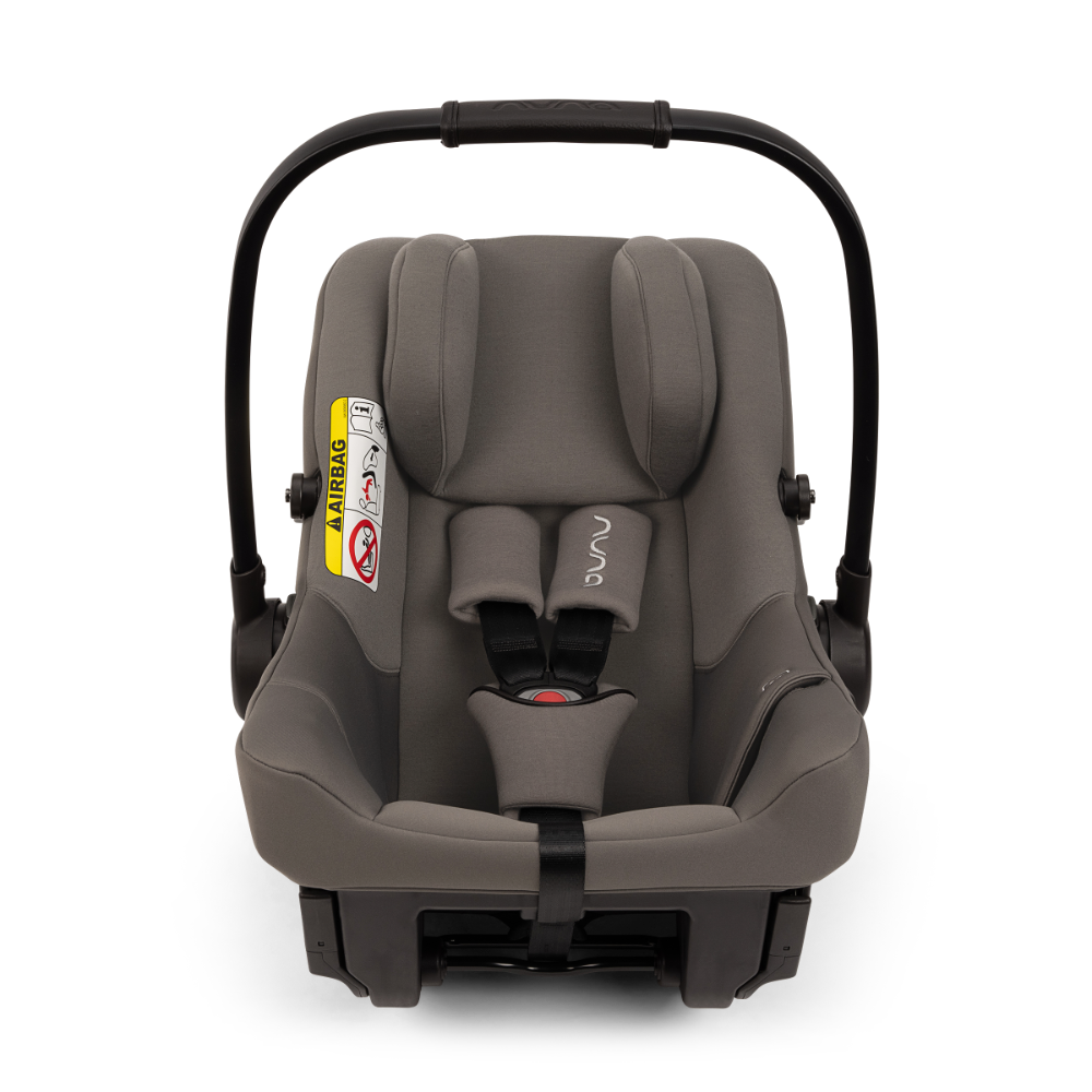 Nuna Pipa Urbn Ultra Lightweight Infant Car Seat|TUV Aircraft Certified|Baseless Install with Build in ISOFIX|0-18 Months|Upto 13Kg - Thunder