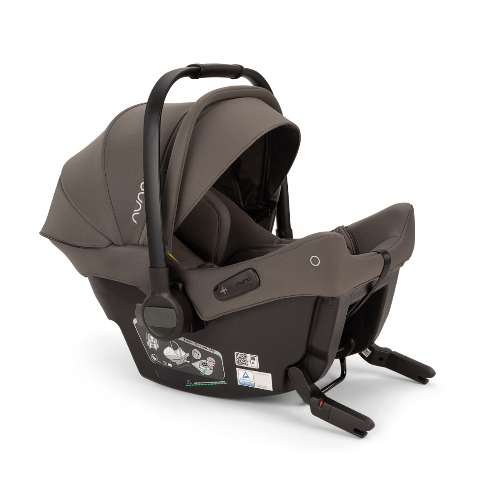 Nuna Pipa Urbn Ultra Lightweight Infant Car Seat|TUV Aircraft Certified|Baseless Install with Build in ISOFIX|0-18 Months|Upto 13Kg - Thunder