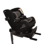 Nuna Pruu Baby Car Seat-Convertible Car Seat-360 Degree Rotation-10 Position Reclining Seat-Integrated Rebound Bar to Minimize Rotation During Impact-2 Years Warranty-For 0 to 4Y (Upto 19Kg) - Caviar