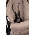 Nuna Mixx Next Reversible Seat Stroller with Flat Recline|Height Adjustable Handle Bar|All Terrain|All Wheel Suspension|One Hand Fold|Rain Cover & Post Adaptors|0 to 4Y (Upto 22Kg) - Cedar