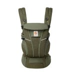 Ergobaby Omni Breeze Baby Carrier - Lightweight Newborn to Toddler Carrier with Breathable Soft Mesh, Enhanced Lumbar Support,  Adjustable Waistbelt & Cross Straps, Privacy Hood, 4 Carry Positions, 3-20Kgs, Birth - 4 Years