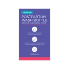 Lansinoh Post-Birth Perineal Wash Bottle - Angled Spout Upside Down Squeeze Bottle, Recovery Intimate Postpartum Care, Travel Wash Pump, Travel Bag Included (360ml)