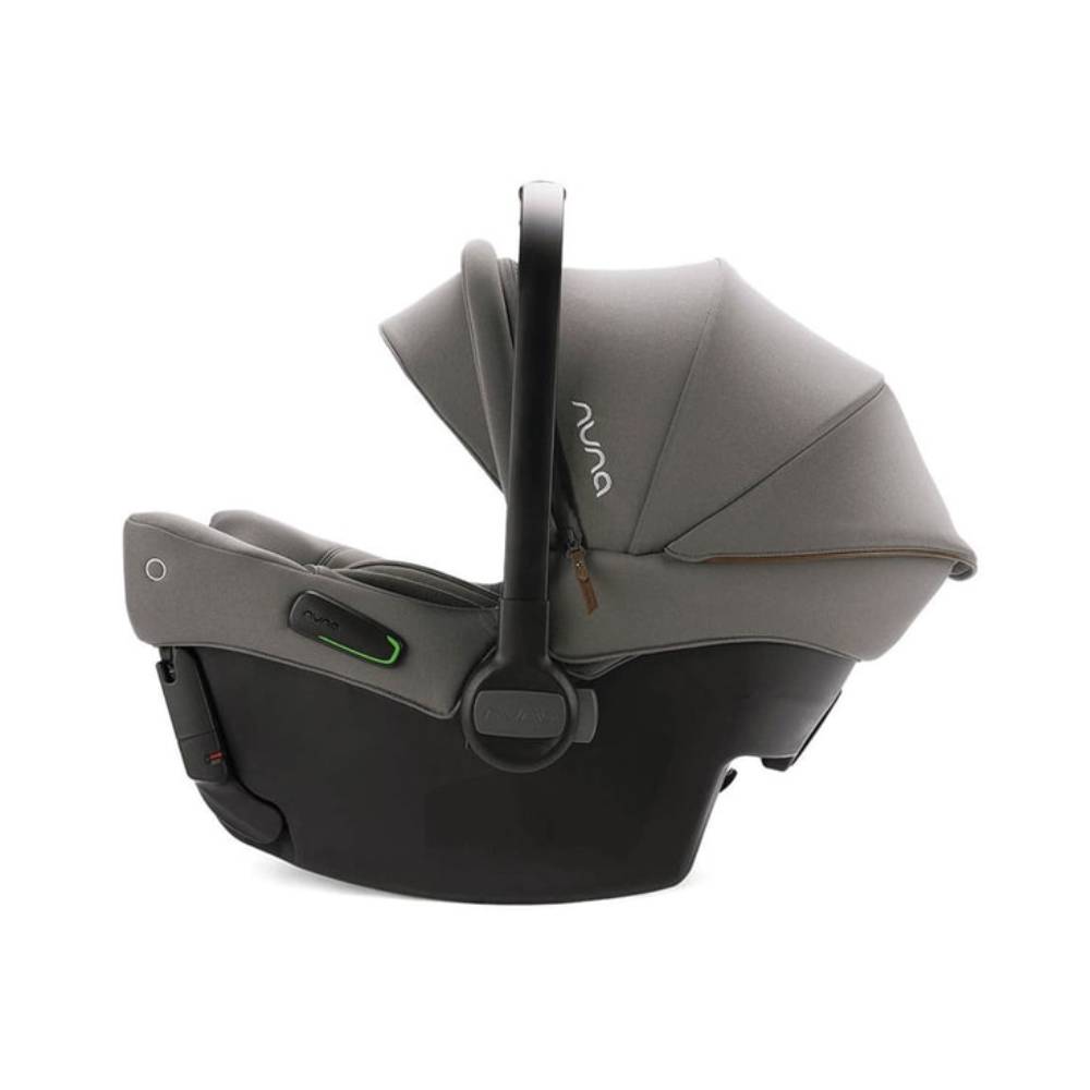 Nuna Pipa Urbn Ultra Lightweight Infant Car Seat|TUV Aircraft Certified|Baseless Install with Build in ISOFIX|0-18 Months|Upto 13Kg - Granite