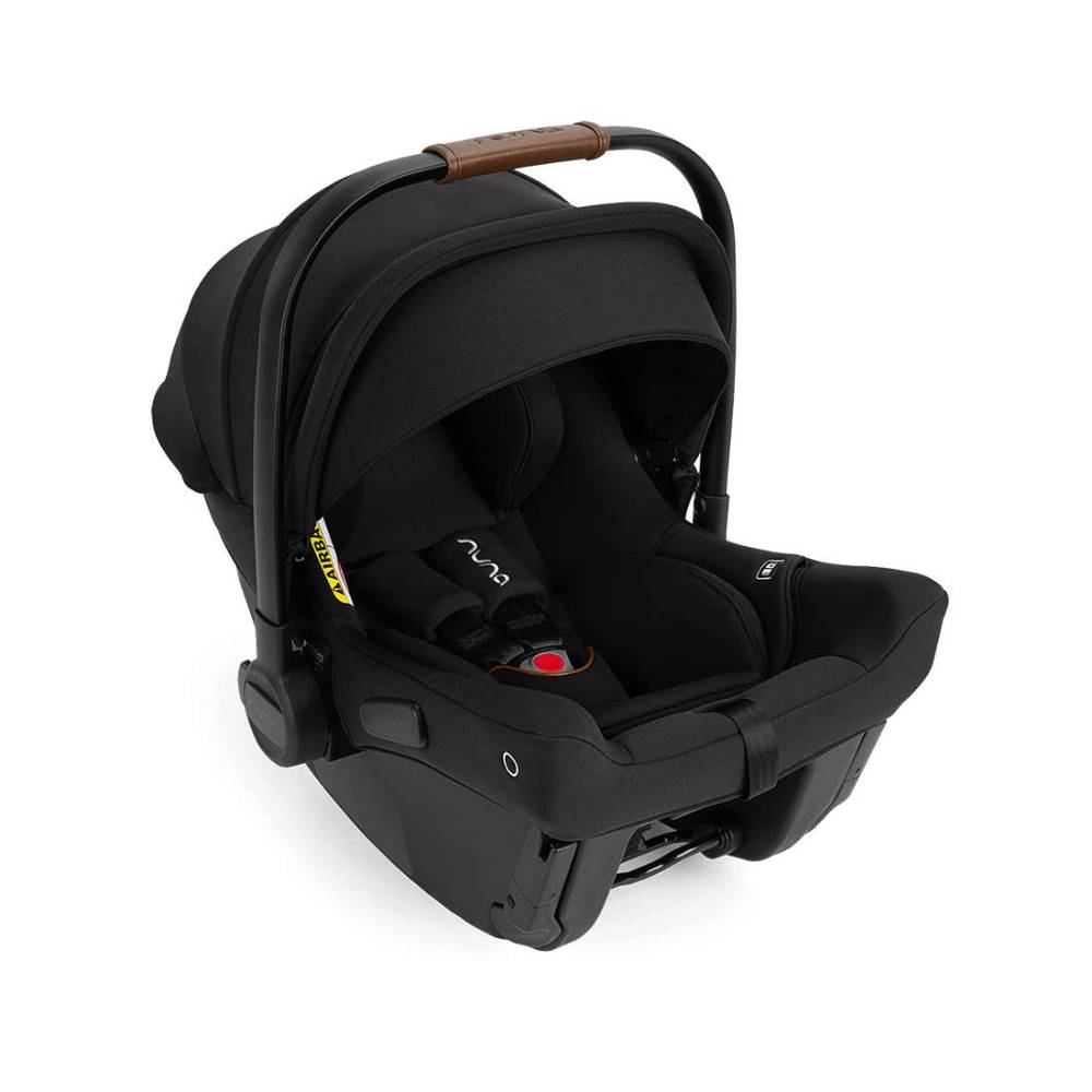 Nuna Pipa Urbn Ultra Lightweight Infant Car Seat|TUV Aircraft Certified|Baseless Install with Build in ISOFIX|0-18 Months|Upto 13Kg - Caviar