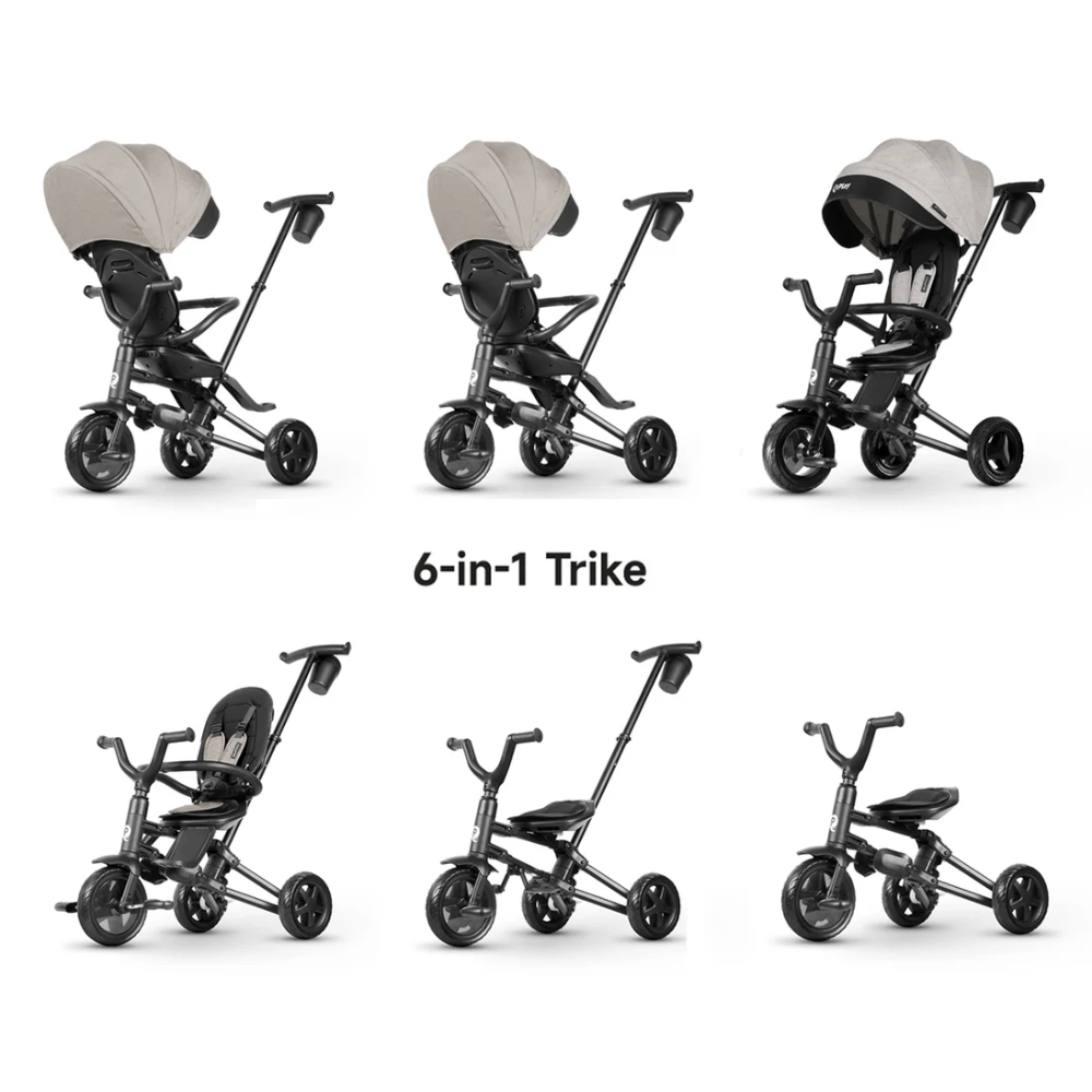 Qplay Trikes Nova Niello - 10 to 72 months