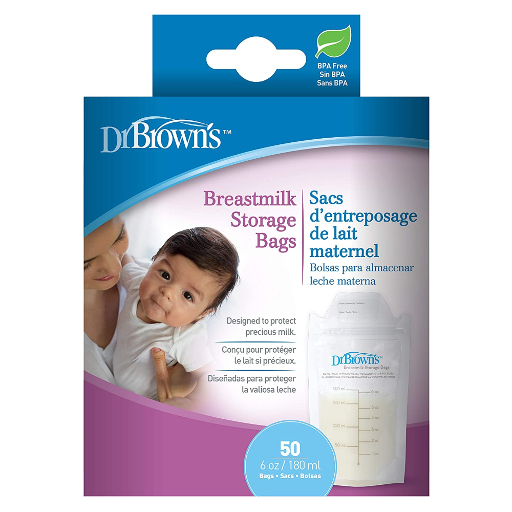Dr. Brown's Storage Bags - 50 Pieces