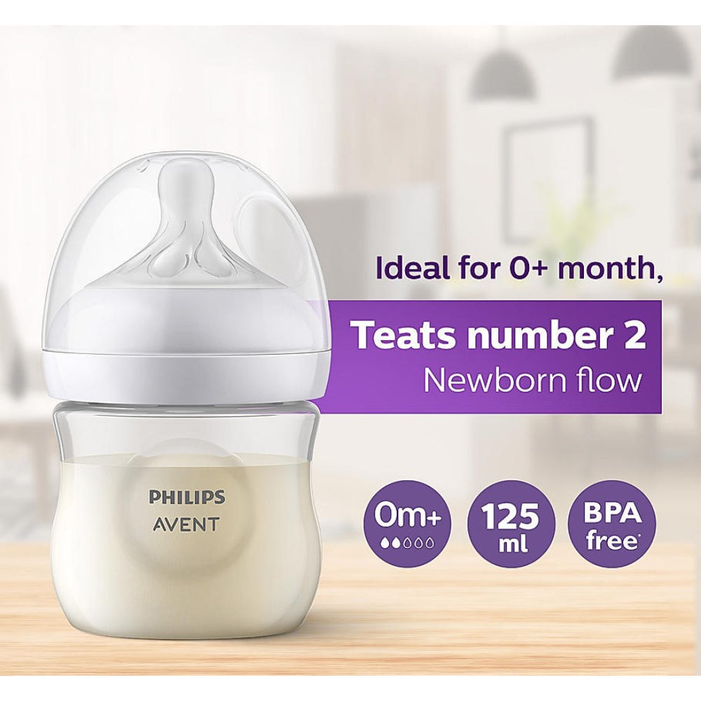 Philips Avent Natural Response Baby Feeding Bottle BPA Free - 125ml