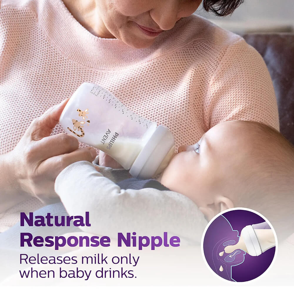 Philips Avent Natural Response Baby Bottle BPA Free - 260 ml