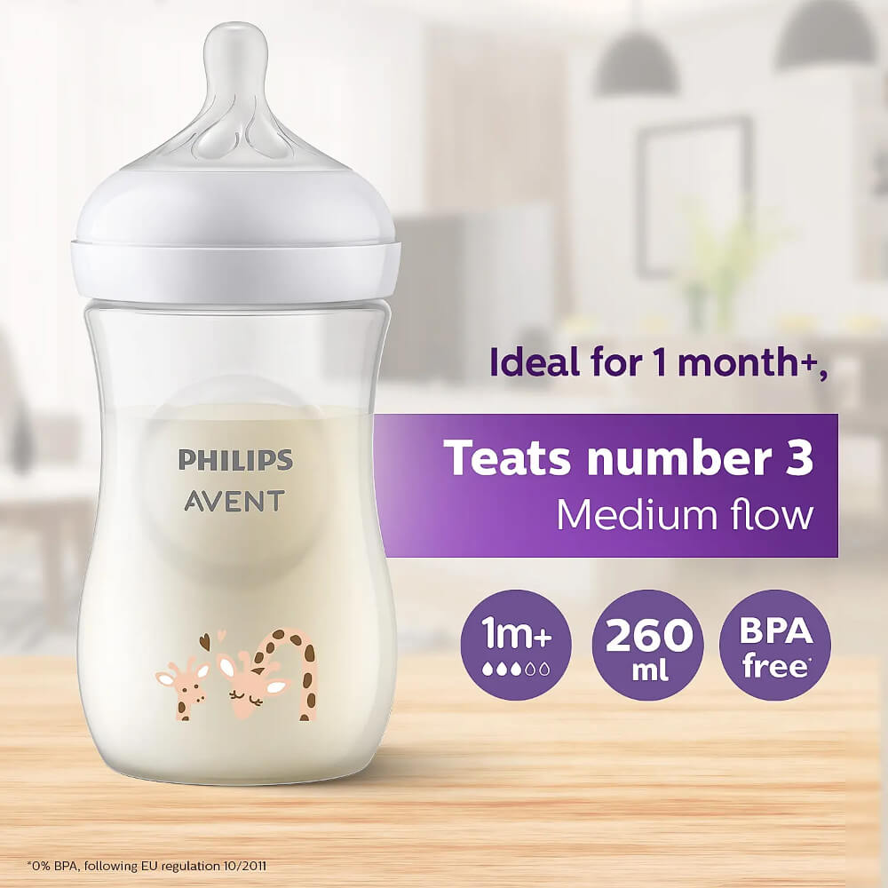 Philips Avent Natural Response Baby Bottle BPA Free - 260 ml