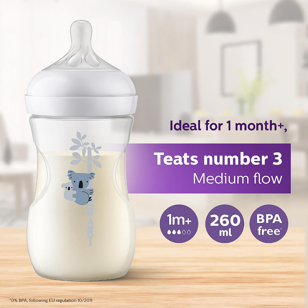 Philips Avent Natural Response Baby Bottle BPA Free - 260 ml