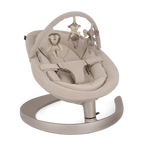 Nuna Leaf Grow Baby Bouncer|Sleek Design|Rock Solid Base with Motion Lock|3 Ergonomic Recline Positions|New Born to 60 kg - Chateau
