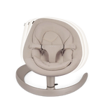 Nuna Leaf Grow Baby Bouncer|Sleek Design|Rock Solid Base with Motion Lock|3 Ergonomic Recline Positions|New Born to 60 kg - Chateau