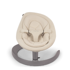 Nuna Leaf Grow Baby Bouncer|Sleek Design|Rock Solid Base with Motion Lock|3 Ergonomic Recline Positions|New Born to 60 kg - Cloud