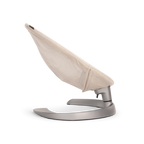 Nuna Leaf Grow Baby Bouncer|Sleek Design|Rock Solid Base with Motion Lock|3 Ergonomic Recline Positions|New Born to 60 kg - Cloud