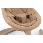 Nuna Leaf Grow Baby Bouncer|Sleek Design|Rock Solid Base with Motion Lock|3 Ergonomic Recline Positions|New Born to 60 kg - Teddy