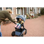 Nuna Demi Grow Baby Stroller - Converts to Double or Twin Stroller-Custom Dual Suspensions-Pram for 6M to 4Y (Upto 22 Kg) - Aspen