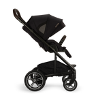 Nuna Mixx Next Reversible Seat Stroller with Flat Recline|Height Adjustable Handle Bar|All Terrain|All Wheel Suspension|One Hand Fold|Rain Cover & Post Adaptors|0 to 4Y (Upto 22Kg)-BMW Element