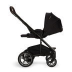Nuna Mixx Next Reversible Seat Stroller with Flat Recline|Height Adjustable Handle Bar|All Terrain|All Wheel Suspension|One Hand Fold|Rain Cover & Post Adaptors|0 to 4Y (Upto 22Kg)-BMW Element