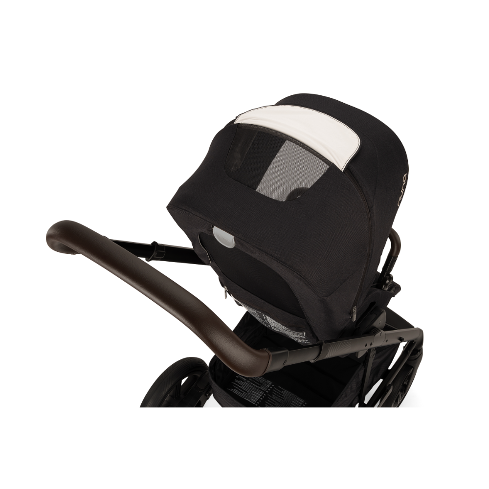 Nuna Mixx Next Reversible Seat Stroller with Flat Recline|Height Adjustable Handle Bar|All Terrain|All Wheel Suspension|One Hand Fold|Rain Cover & Post Adaptors|0 to 4Y (Upto 22Kg)-BMW Element