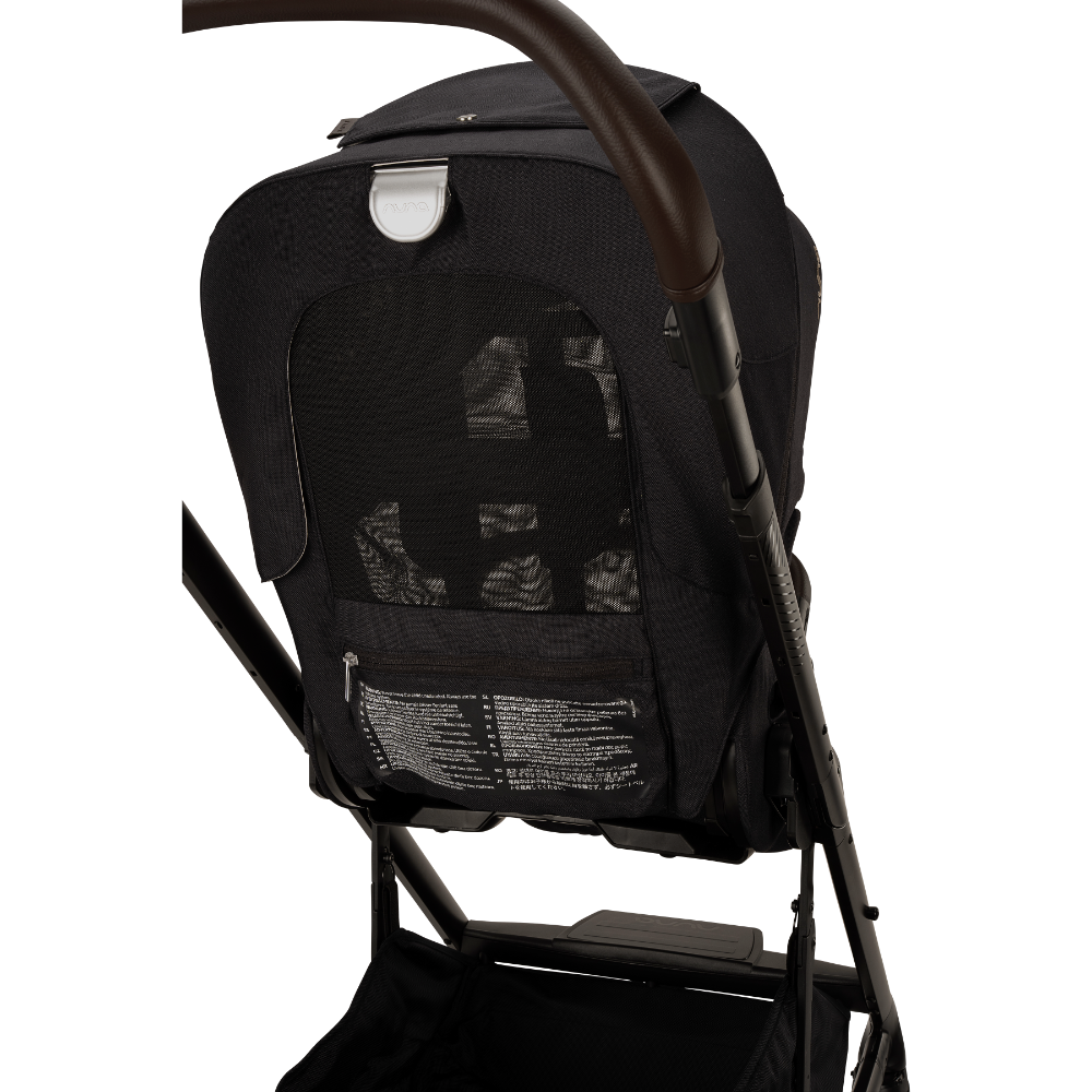 Nuna Mixx Next Reversible Seat Stroller with Flat Recline|Height Adjustable Handle Bar|All Terrain|All Wheel Suspension|One Hand Fold|Rain Cover & Post Adaptors|0 to 4Y (Upto 22Kg)-BMW Element