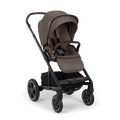 Nuna Mixx Next Reversible Seat Stroller with Flat Recline|Height Adjustable Handle Bar|All Terrain|All Wheel Suspension|One Hand Fold|Rain Cover & Post Adaptors|0 to 4Y (Upto 22Kg) - Chestnut