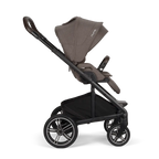 Nuna Mixx Next Reversible Seat Stroller with Flat Recline|Height Adjustable Handle Bar|All Terrain|All Wheel Suspension|One Hand Fold|Rain Cover & Post Adaptors|0 to 4Y (Upto 22Kg) - Chestnut